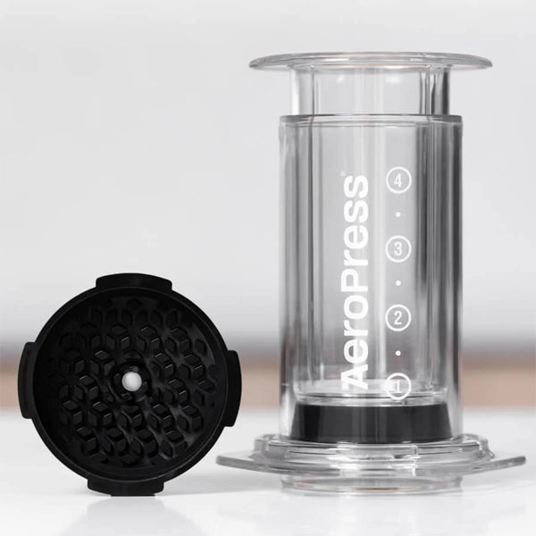 AeroPress Flow Filter Cap in Matte Black Finish
