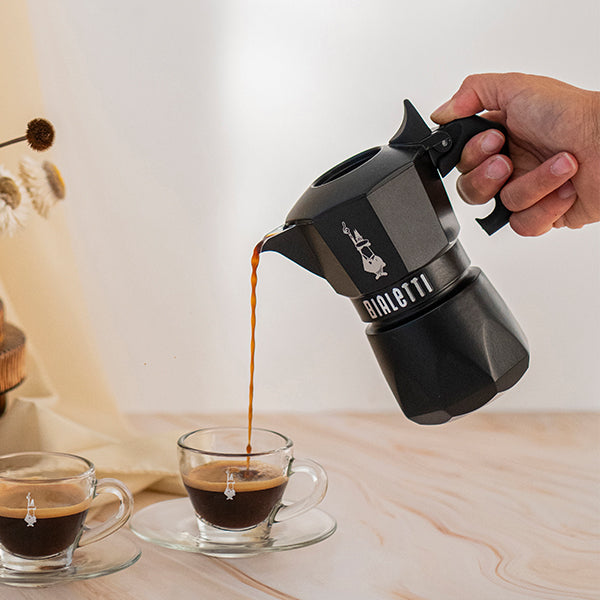 Bialetti Brikka Noir Exclusive 2 cup