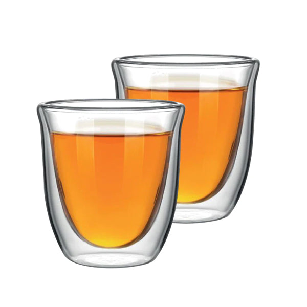 Bialetti Double Wall Firenze Glasses 200ml x 2