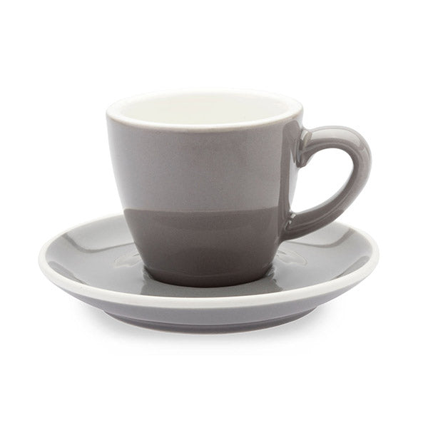 ACF Cup & Saucer 6 Set - 8oz Grey