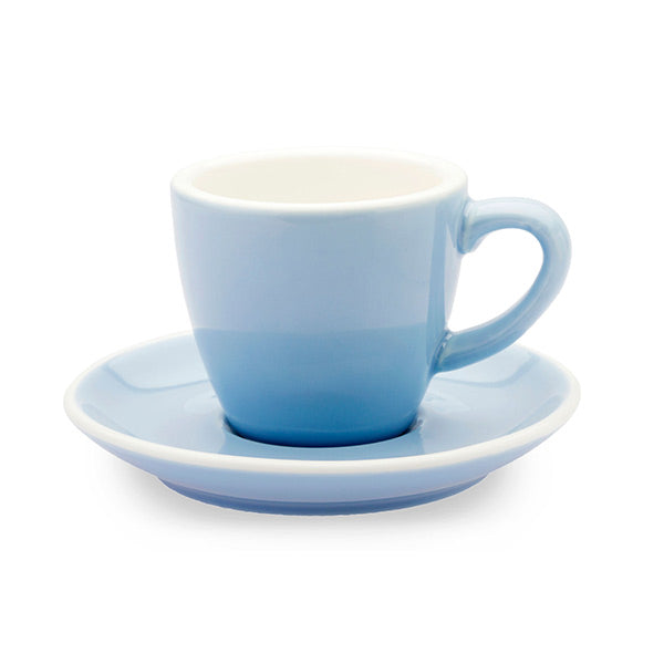 ACF Cup & Saucer 6 Set - 8oz Sky Blue