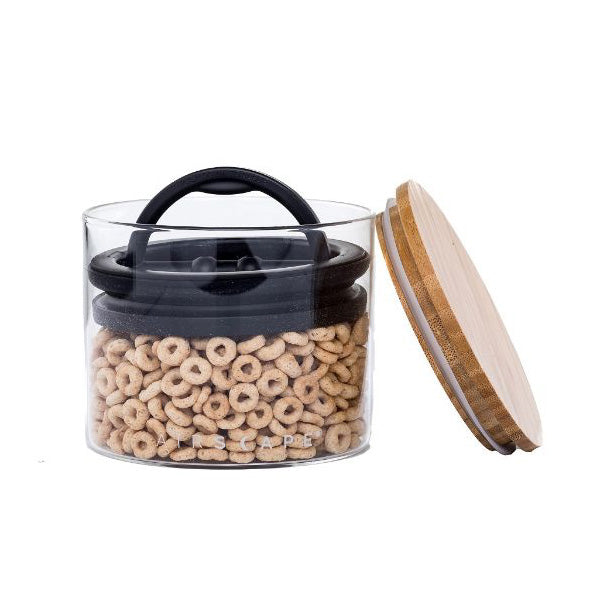 Airscape Glass & Bamboo Lid