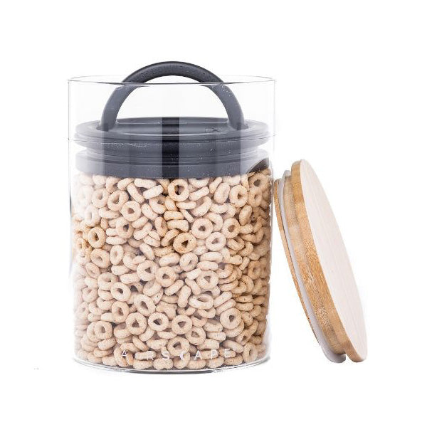 Airscape Glass & Bamboo Lid