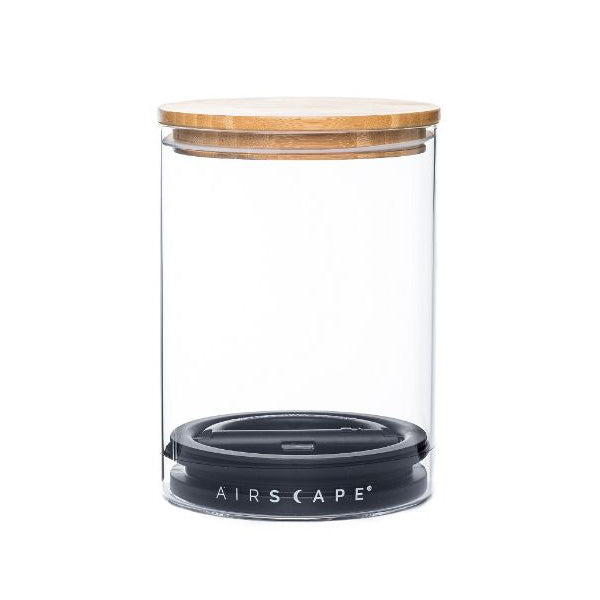 Airscape Glass & Bamboo Lid 500g Medium
