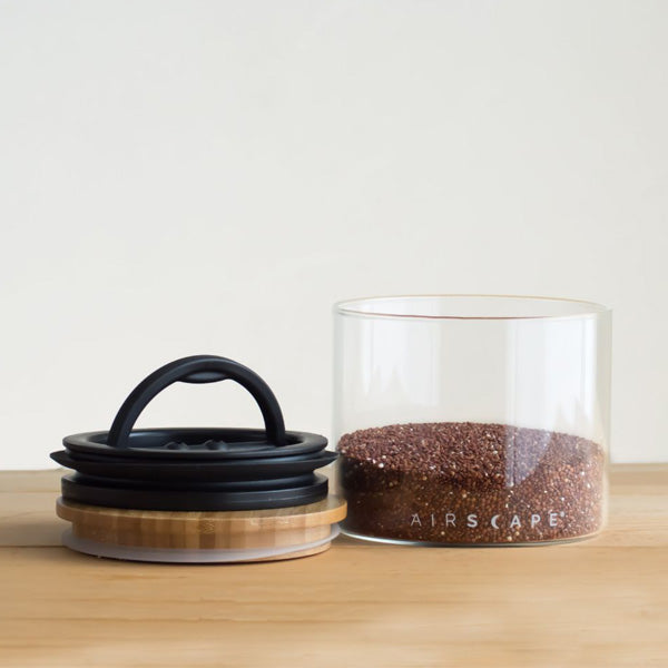 Airscape Glass & Bamboo Lid