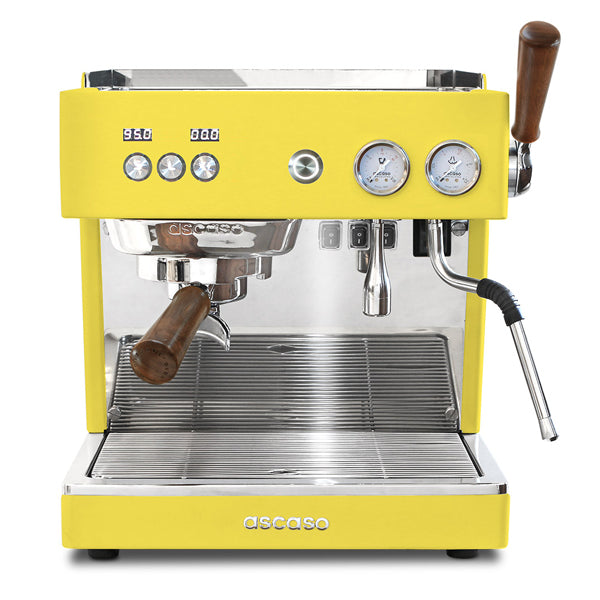 Ascaso Baby T Coffee Machine Acsaco Baby T Zero Sun Yellow