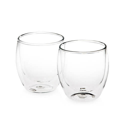 Bodum 2pc Pavina Double Wall 15oz Drinking Glasses