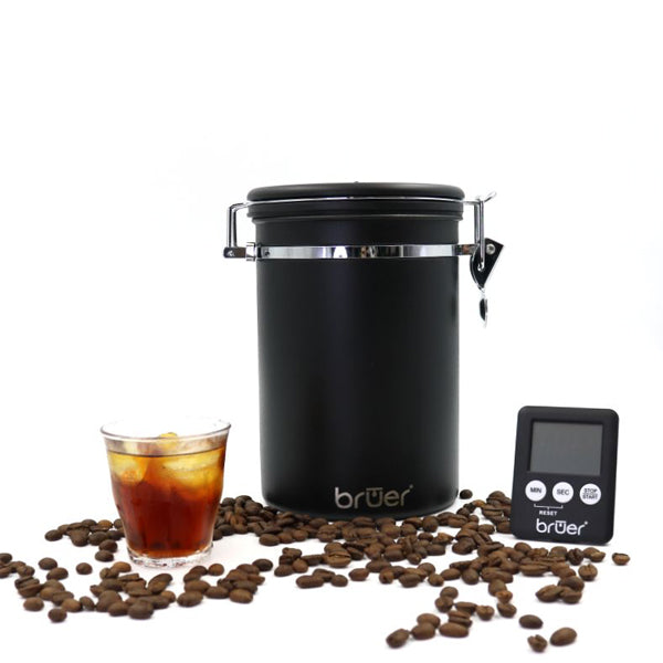 Bruer Coffee Vault Black