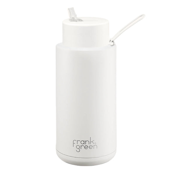 Frank Green Ceramic Reusable Bottle white