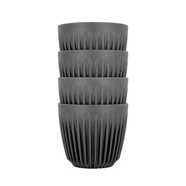 HuskeeCups Charcoal 4 x 6oz