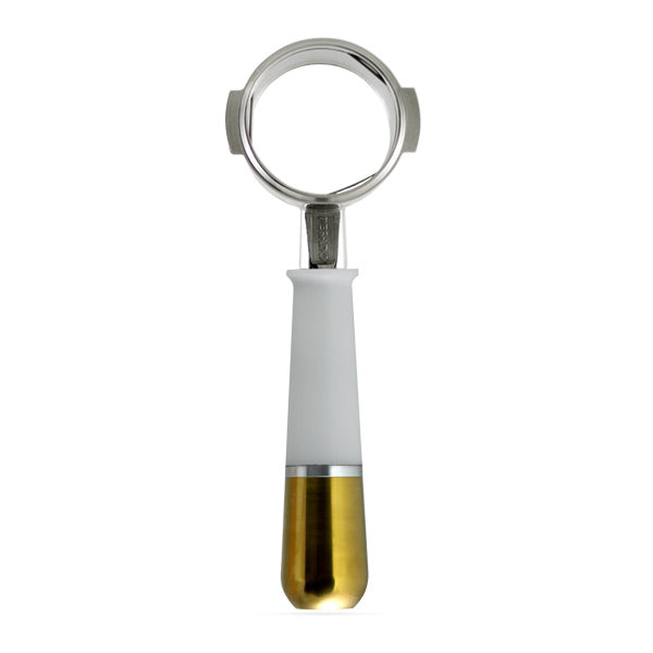 Pesado Metal Portafilter Naked LM / E61 White Gold
