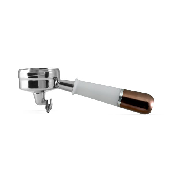 Pesado Metal Portafilter Spouted NS / VA White Bronze