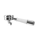 Pesado Metal Portafilter Spouted NS / VA White Silver