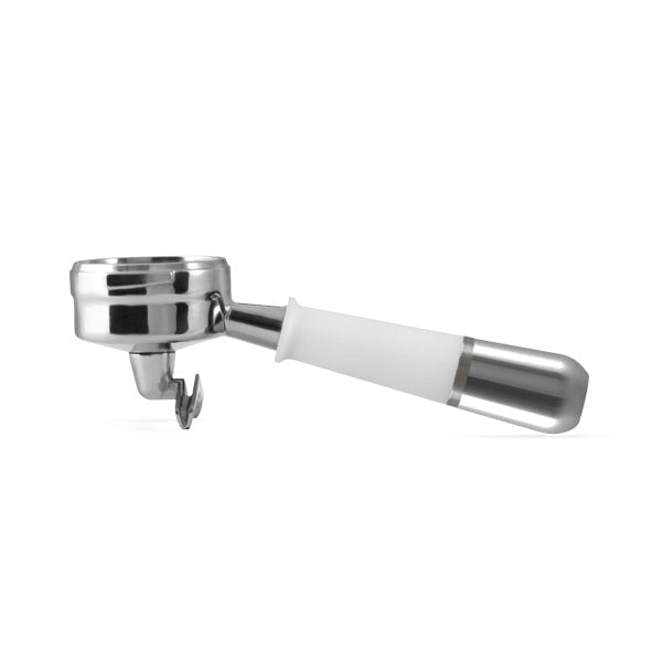 Pesado Metal Portafilter Spouted NS / VA White Silver