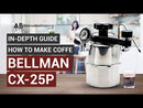 In Depth Video How to Use Bellman Espresso Maker Steamer CX25P