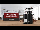 Welhome Coffee Grinder Conical Burr ZD-10T
