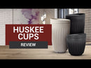 Huskee Natural Cup w Lid