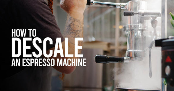 how to descale an espresso machine