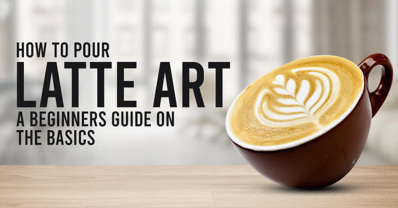 how pour latte art
