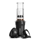 AeroPress Black Go Plus Coffee Maker portable espresso style brewer with micro-filter for smooth coffee on the go