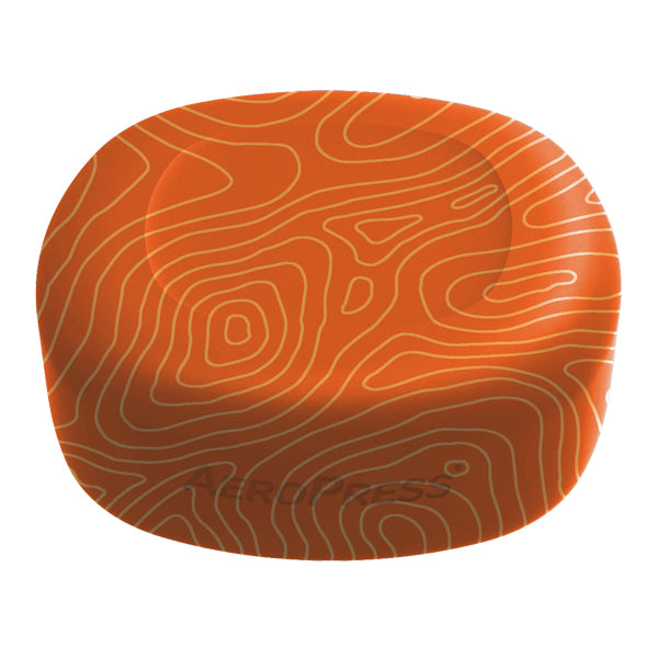 AeroPress Go Decorative Cap Orange Topo