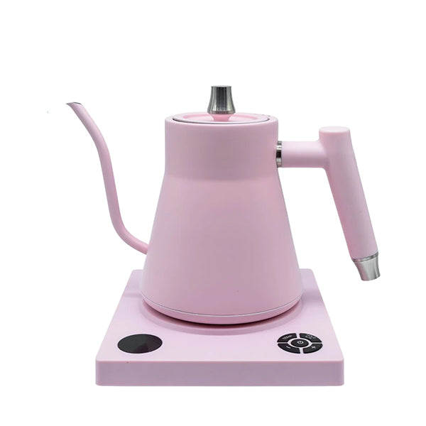 Electric kettle pink variable temperature