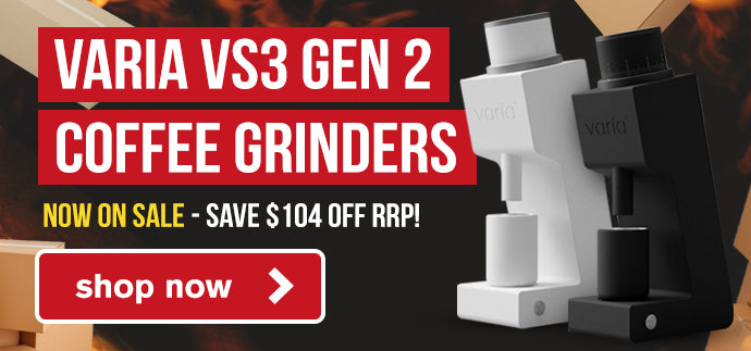 Varia VS3 Gen 2 Coffee Grinders ON SALE!