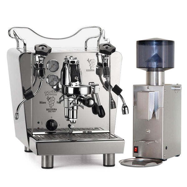 Bezzera Domus Espresso Machine and Grinder Bundle