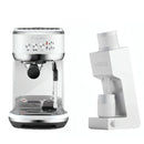 Breville Bambino Plus Sea Salt Varia VS4 White Espresso Machine Bundle