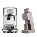 Breville Bambino Plus Stainless Steel Varia VS4 Ruby Rose Espresso Machine Bundle