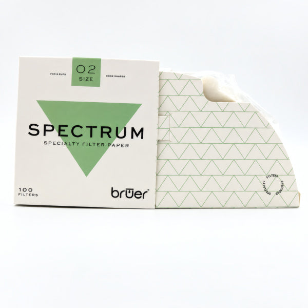 Bruer Spectrum Cone Paper Filters