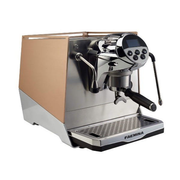 Faemina GTi Coffee Machine Classy Satin Finish Copper