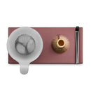 Fellow matcha tea set desert rose ceramic bowl and whisk set