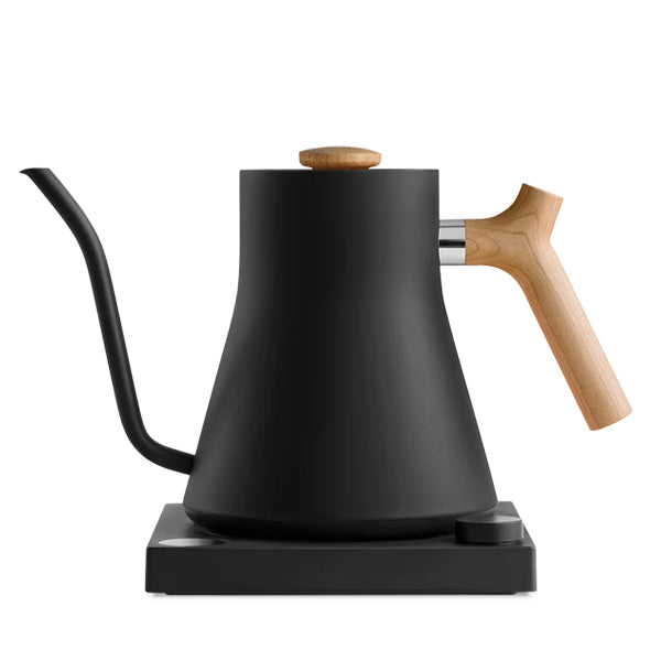 Fellow Stagg EKG Electric Kettle Black with Maple handle
