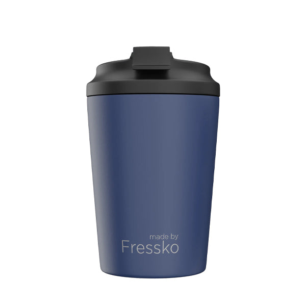 Fressko Reusable Ceramic Cup Denim Camino 12oz