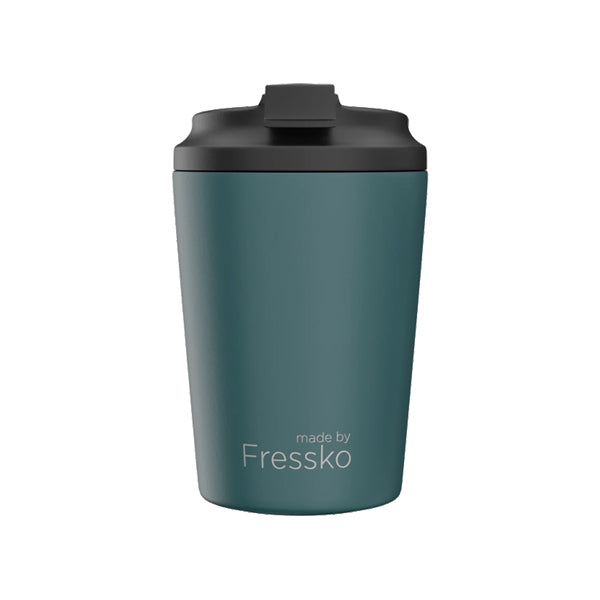 Fressko Reusable Ceramic Cup Emerald Bino 8oz