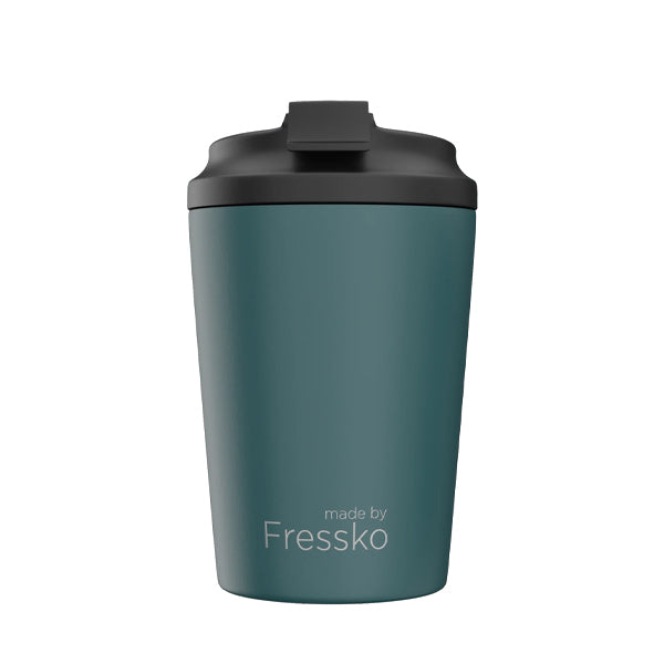 Fressko Reusable Ceramic Cup Emerald Camino 12oz