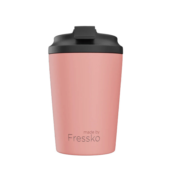 Fressko Reusable Ceramic Cup Peachy Camino 12oz