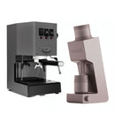 Gaggia Classic E24 Grey Varia VS4 Ruby Rose Espresso Machine Bundle