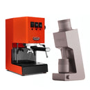 Gaggia Classic E24 Lobster Red Varia VS4 Ruby Rose Espresso Machine Bundle