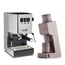 Gaggia Classic E24 Stainless Steel Varia VS4 Ruby Rose Espresso Machine Bundle