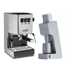 Gaggia Classic E24 Stainless Steel Varia VS4 Silver Espresso Machine Bundle