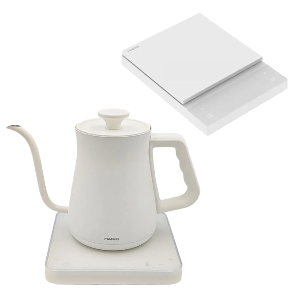 Hario Alpha Kettle Bundle White