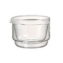 Hario Matcha Bowl (Double‑Walled, 300 ml) in Clear Glass Finish
