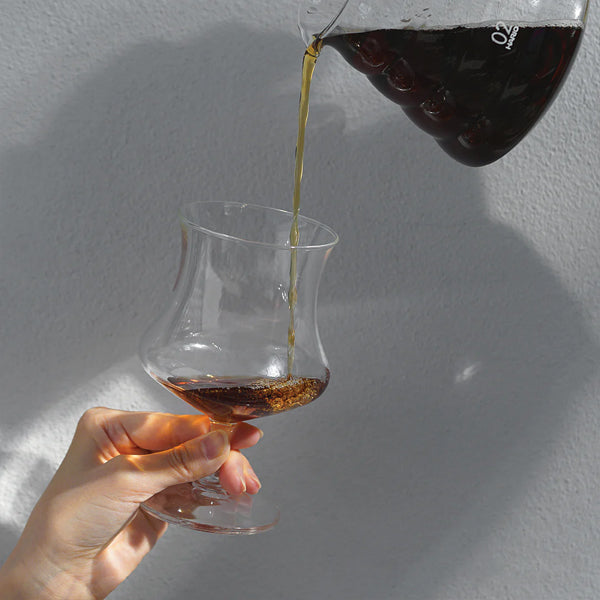 Gesha Hario Glass for Coffee Cupping Sessions