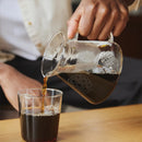 Hario Miyabi Glass Coffee Server in Transparent Finish
