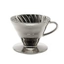 Hario P.V.D. V60 Dripper Size 01 in Silver—PVD-coated