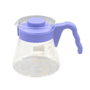 Hario V60 Coffee Server Purple durable glass server designed for precise pour over coffee brewing