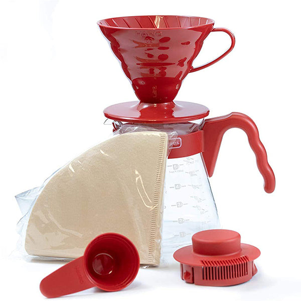 Hario V60 Brewing Kit Red