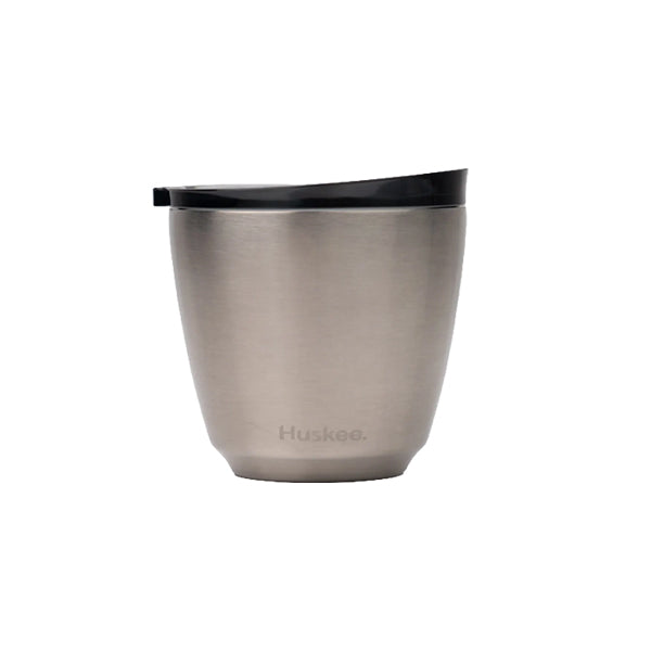 Huskee Steel Cup w Lid